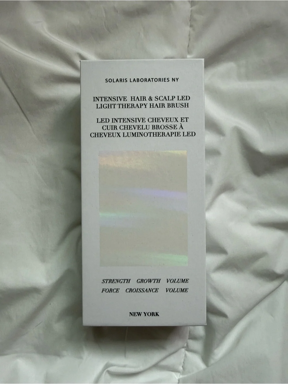 Solaris White Hair Growth Brush
